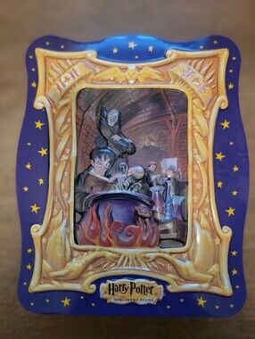 Harry Potter and The Sorcerer's Stone Vintage 2000 Tin Container